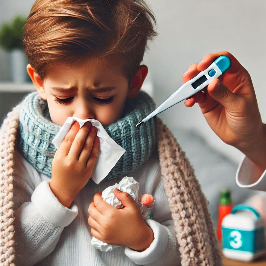 La Gripe en niños - Epidemia 2025-