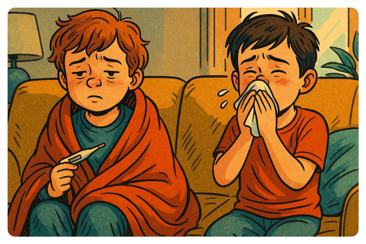 🤧 ¿Mi hijo tiene alergia o catarro? Aprende a diferenciarlos