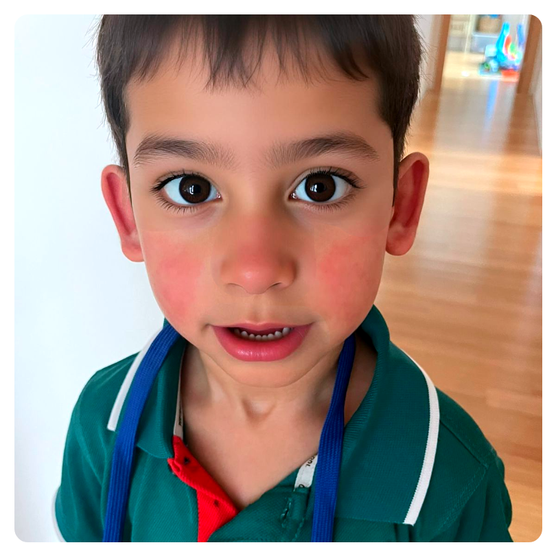 🧒 Enfermedad de la bofetada en niños: síntomas y tratamiento